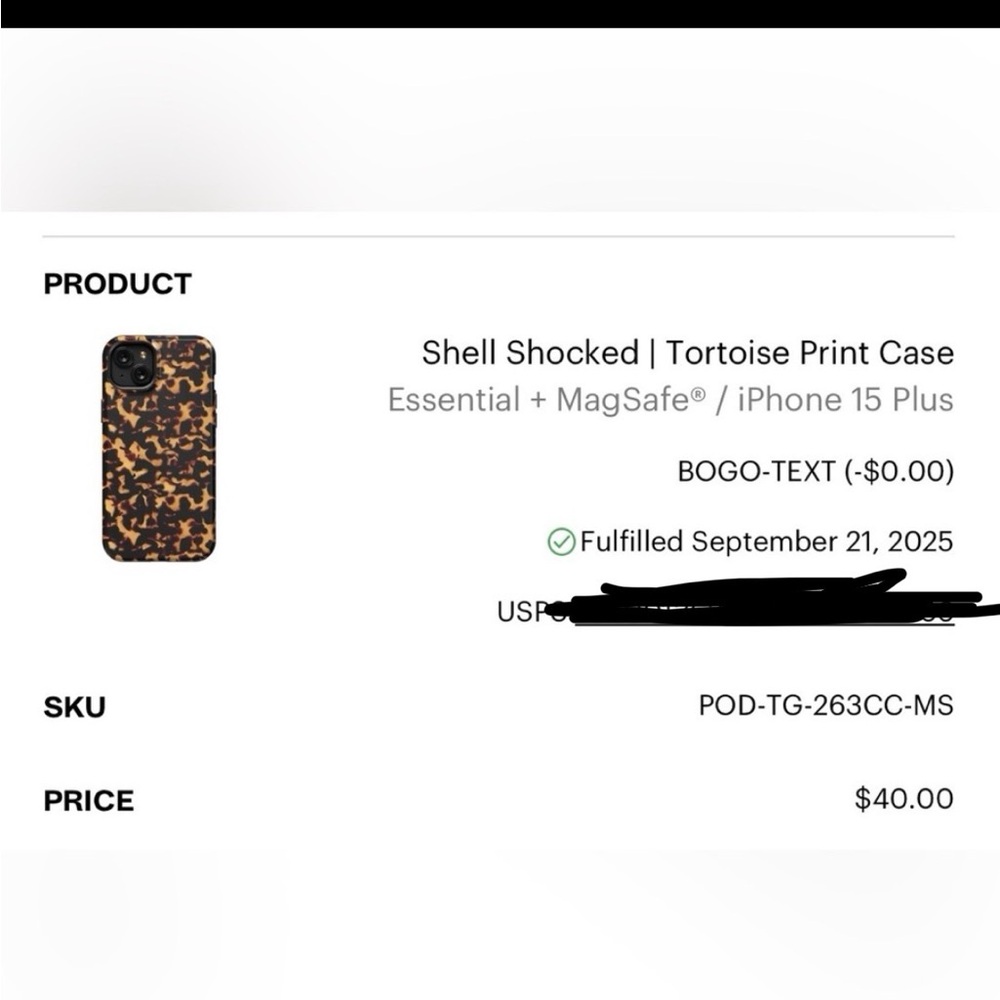 Tortoise Print iPhone 15 Plus Case with MagSafe